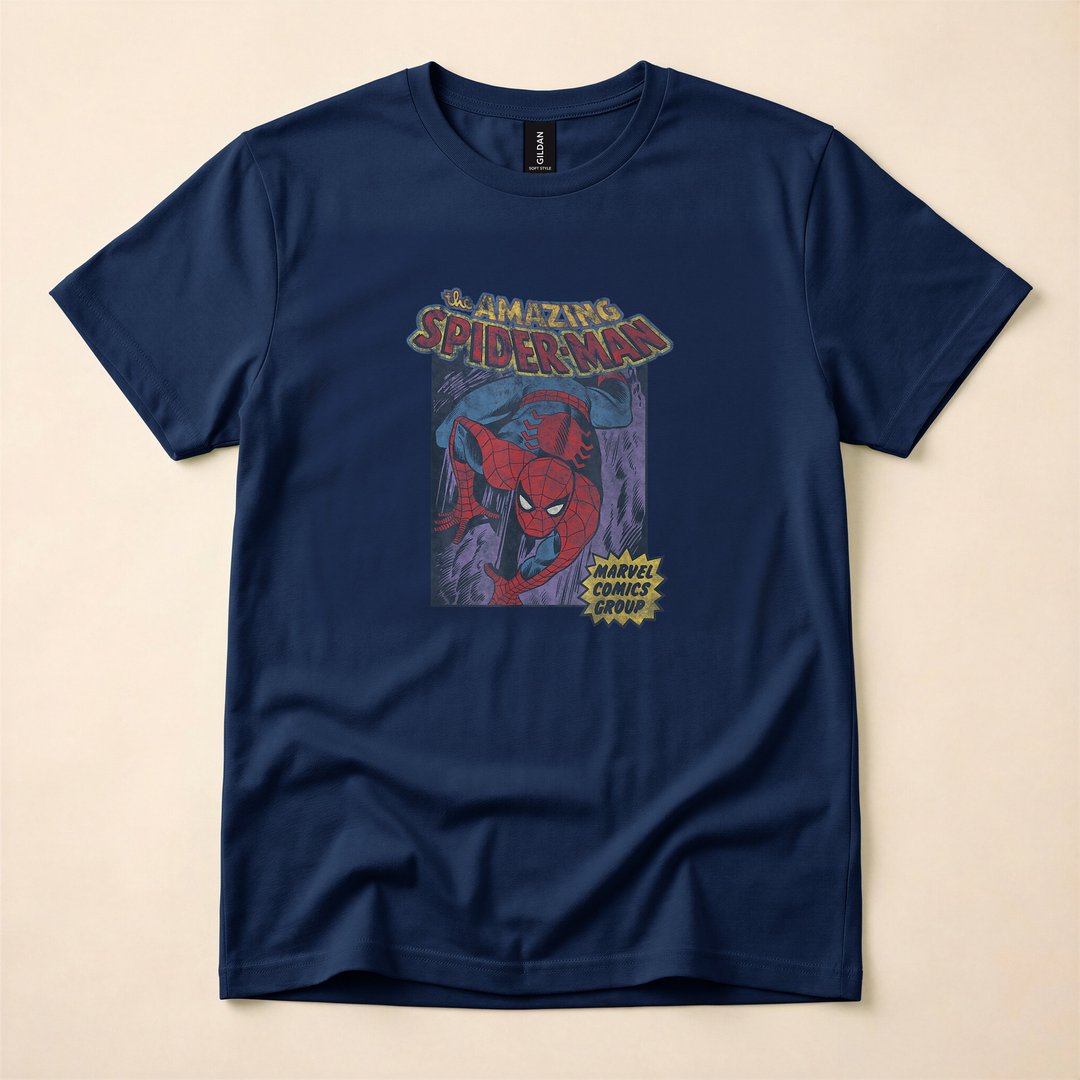 Amazing Spider-Man Classic Comic Book Hero T-Shirt - photo 2