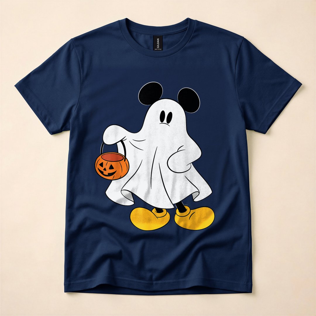 Mickey Mouse Ghost Costume Trick-or-Treat T-Shirt - photo 2