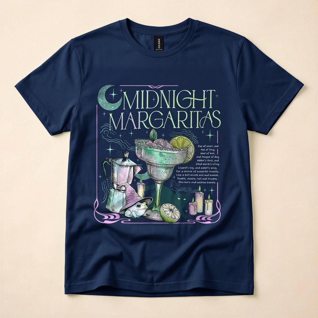 Midnight Margaritas Practical Magic Witch T-Shirt - photo 2