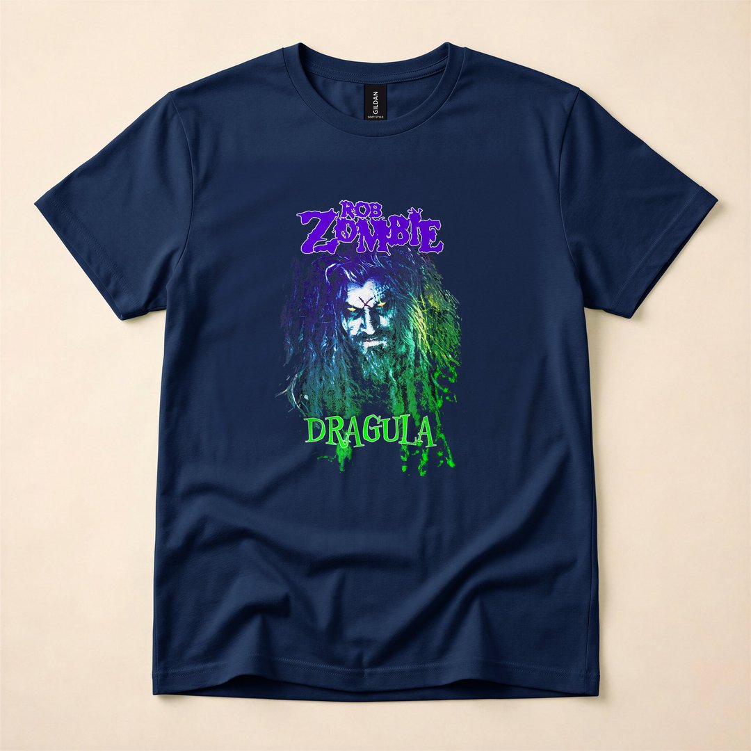 Rob Zombie Dragula Horror Rock Anthem T-Shirt - photo 2