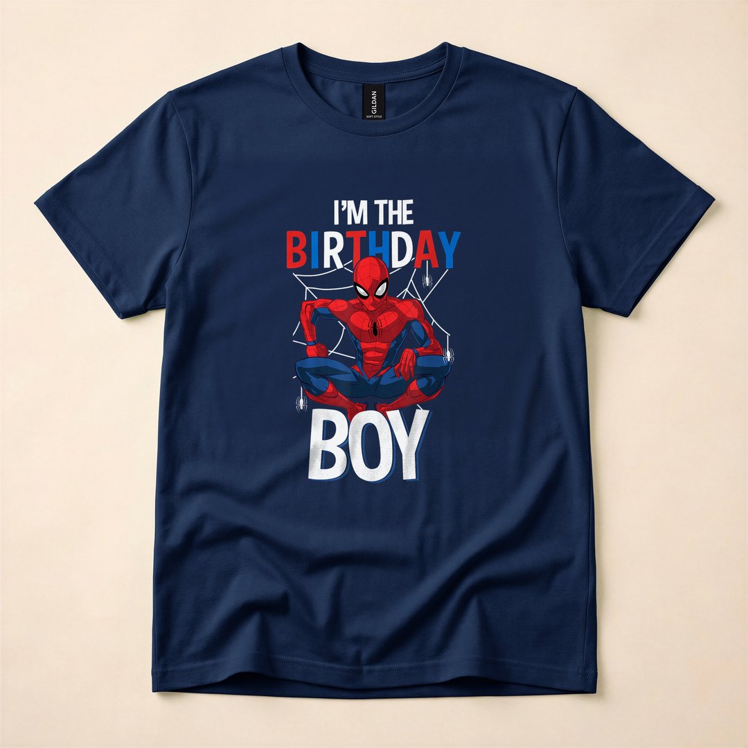 Spider-Man I'm the Birthday Boy Classic T-Shirt - photo 2