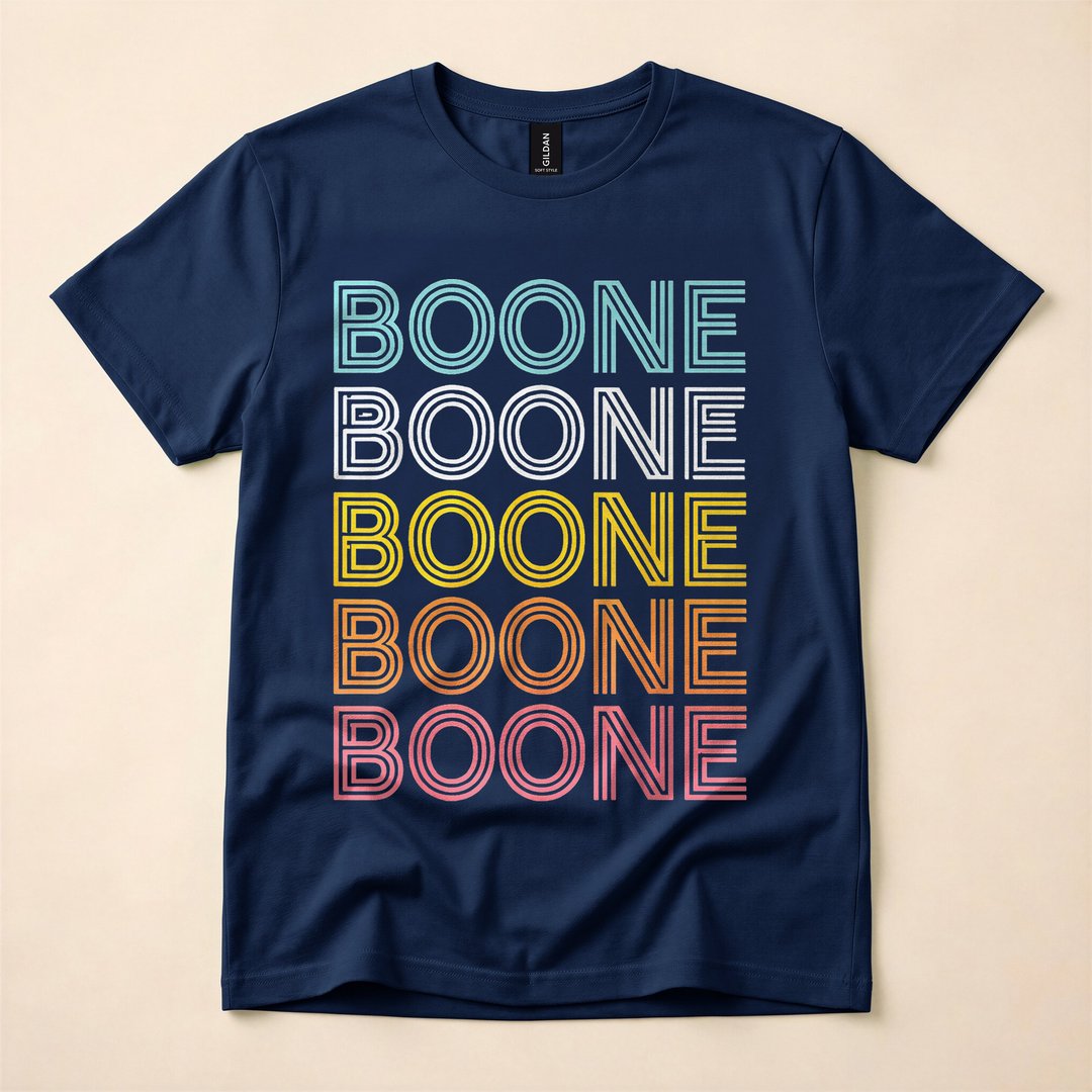 Boone Heart Vintage Hometown Pride T-Shirt - photo 2