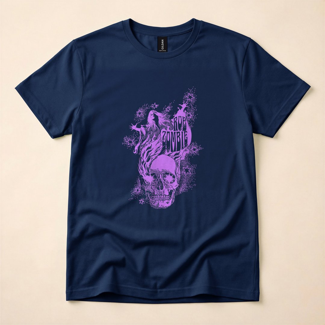 Rob Zombie Spectral Sheri Horror Art T-Shirt - photo 2