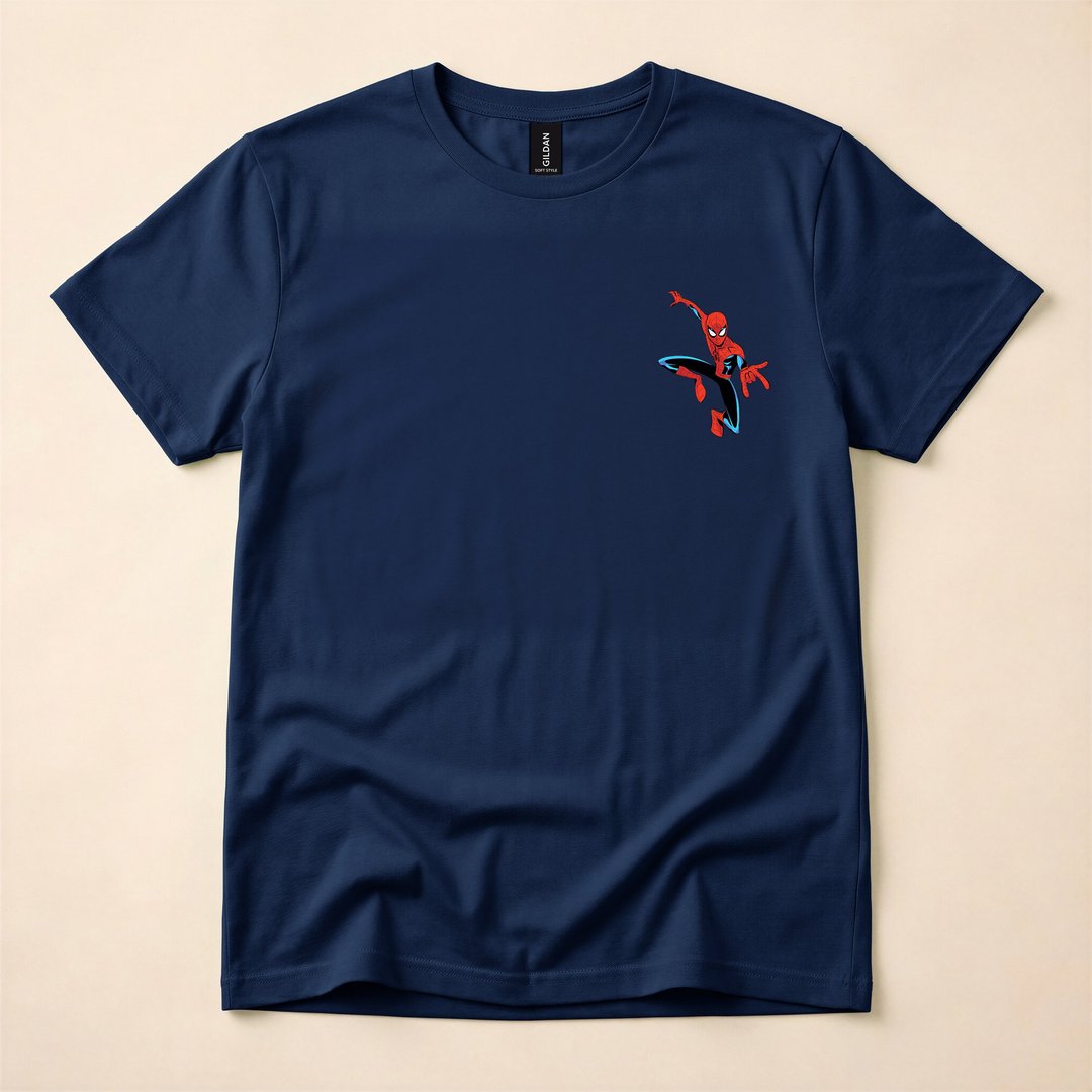 Spider-Man Classic Pocket Art Wall-Crawler T-Shirt - photo 2