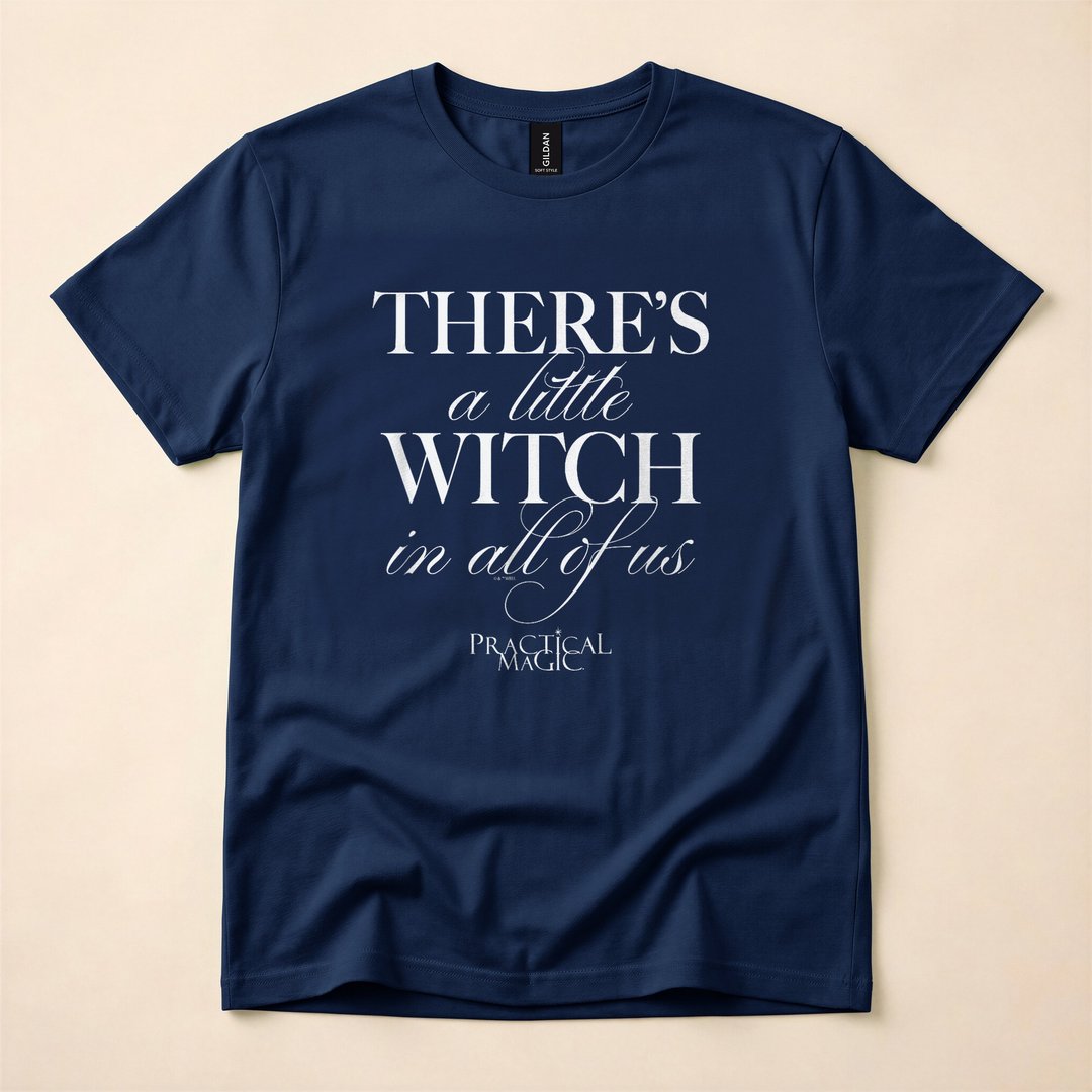 There's a Little Witch in All of Us Halloween T-Shirt - photo 2
