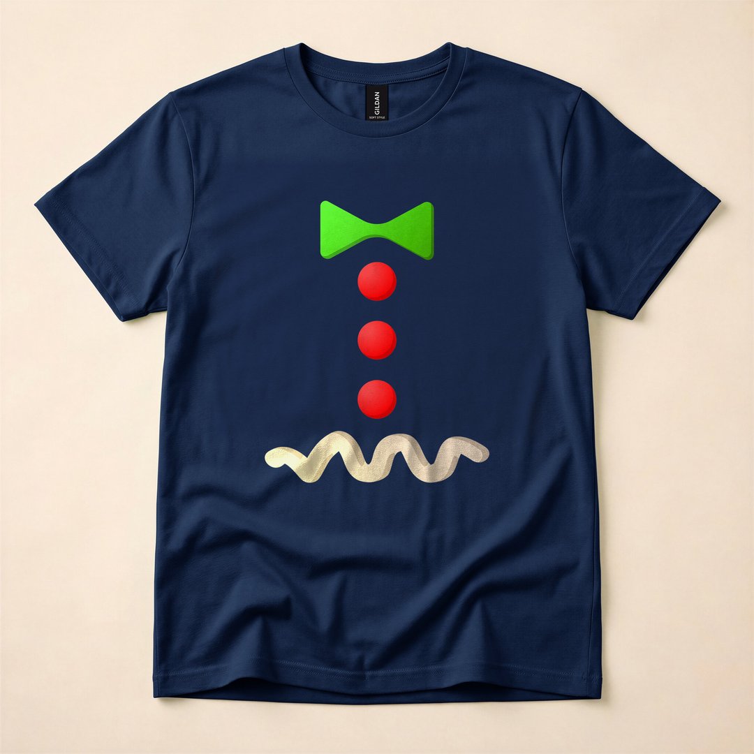 Gingerbread Man Funny Halloween Costume T-Shirt - photo 2