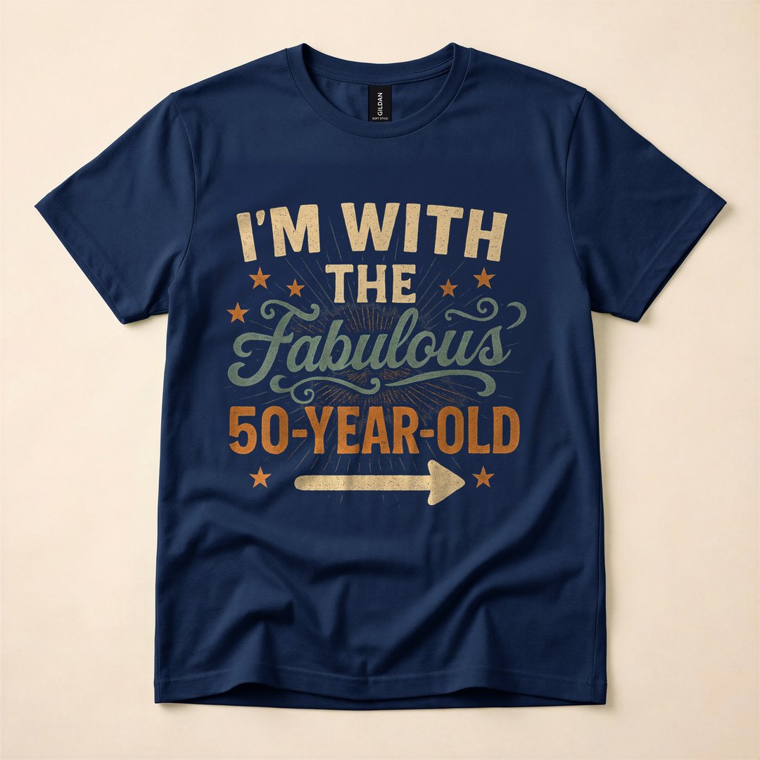I'm With The 50 Year Old Easy Matching Halloween Costume T-Shirt - photo 2