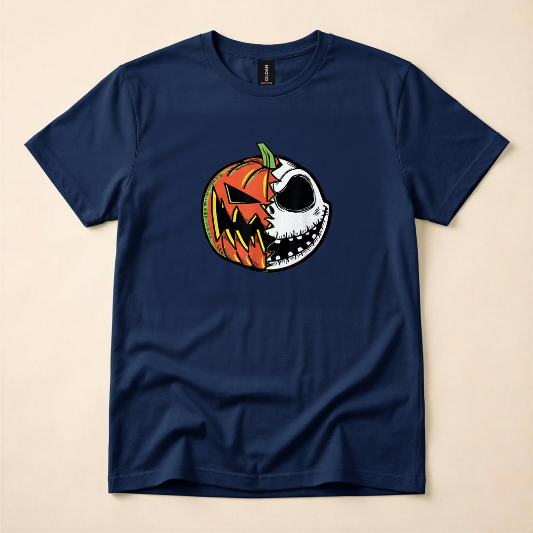 The Nightmare Before Christmas Pumpkin King Face T-Shirt - photo 2