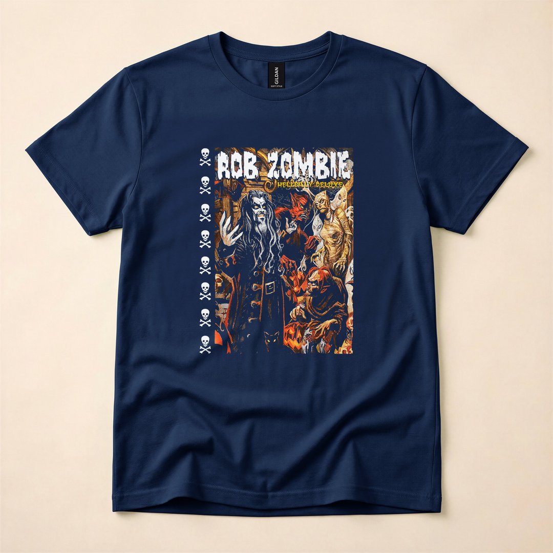 Rob Zombie Hellbilly Deluxe Horror Rock T-Shirt - photo 2