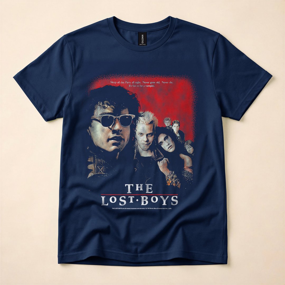 The Lost Boys Distressed Vampire Horror Movie T-Shirt - photo 2