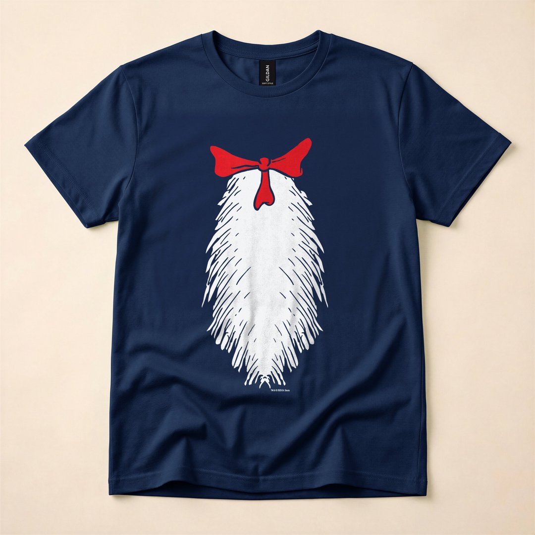 The Cat in the Hat Belly Halloween Costume T-Shirt - photo 2