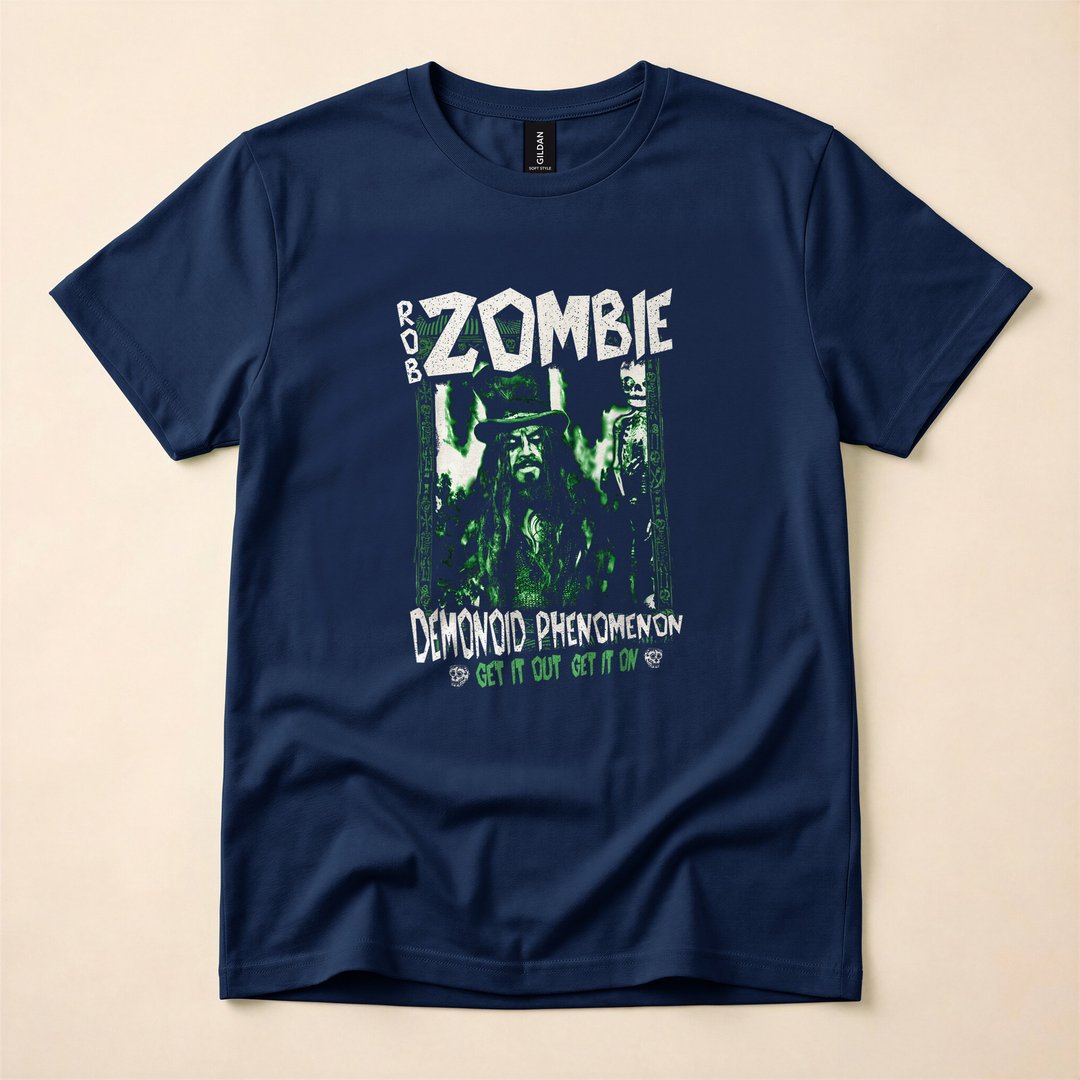 Rob Zombie Demonoid Phenomenon Horror T-Shirt - photo 2