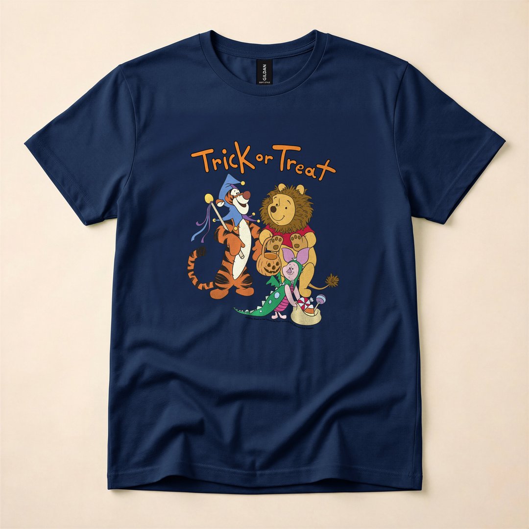 Winnie the Pooh Halloween Trick-or-Treat Group T-Shirt - photo 2