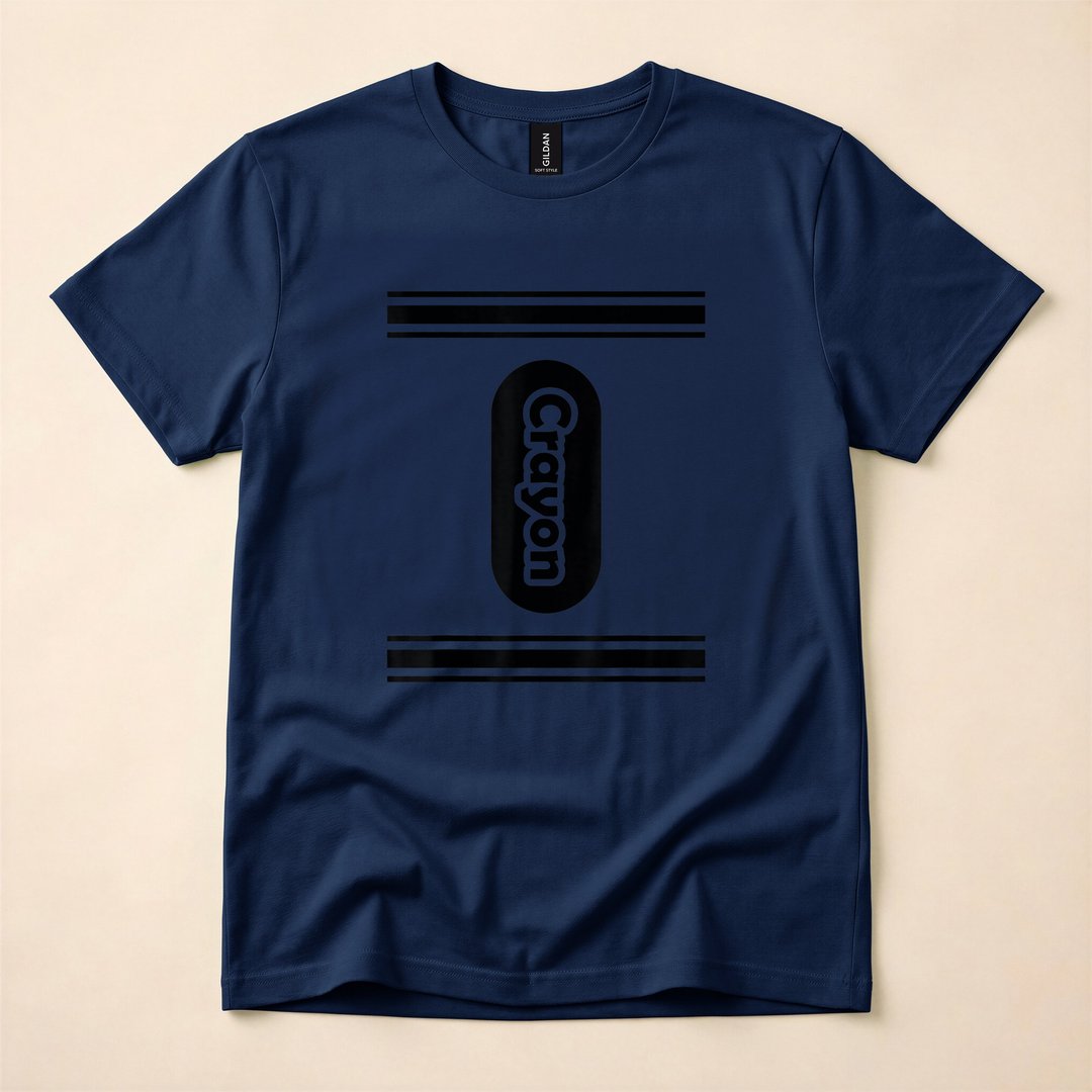 Crayon Box Group Halloween Costume Matching Colors T-Shirt - photo 2