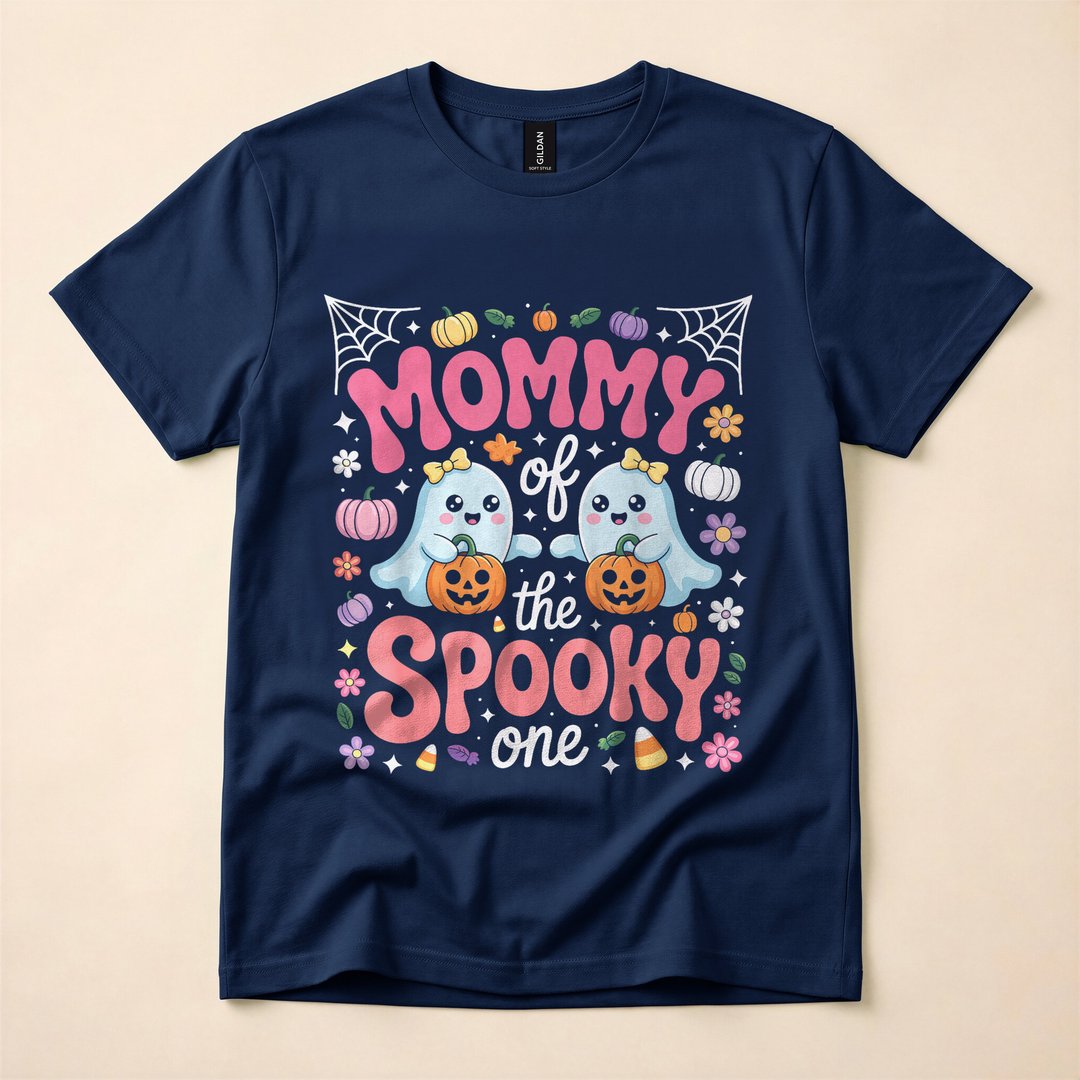 Mommy of the Spooky One Halloween Birthday T-Shirt - photo 2