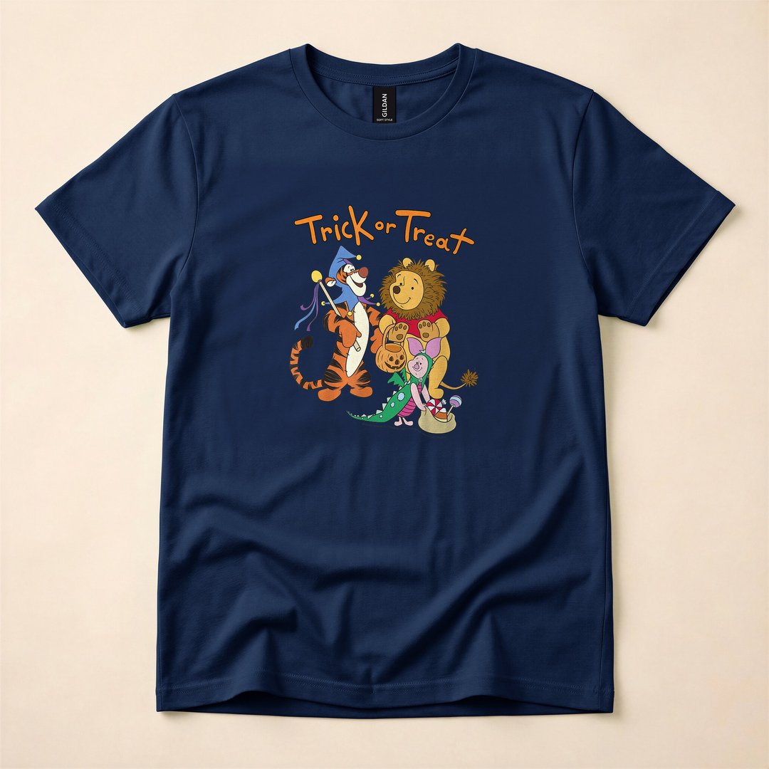 Winnie the Pooh Friends Halloween Trick or Treat T-Shirt - photo 2