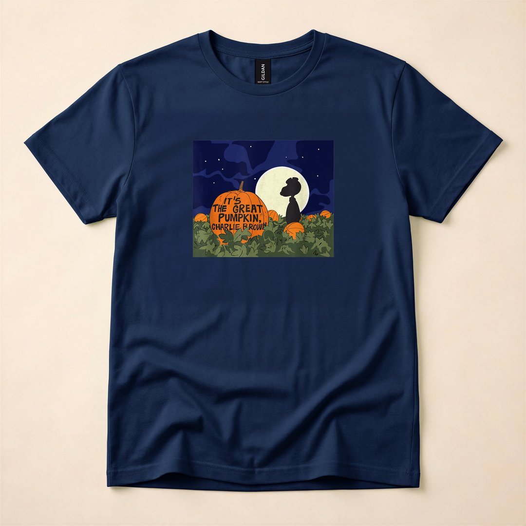 Snoopy It's the Great Pumpkin Peanuts Halloween T-Shirt - photo 2