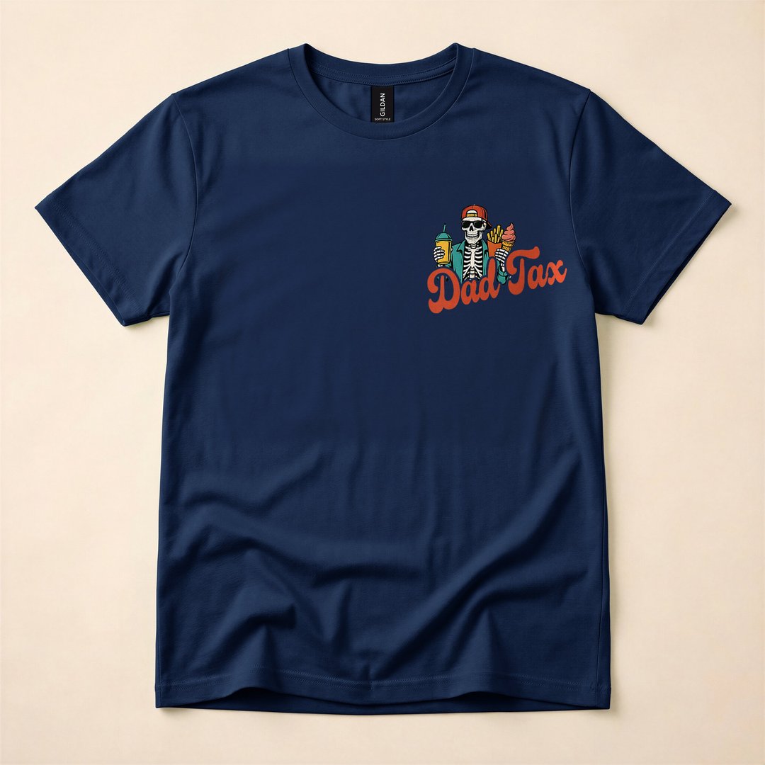 Dad Tax Making Sure It's Not Poison Skeleton T-Shirt - photo 2
