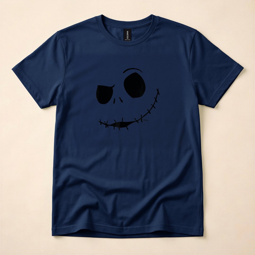 The Nightmare Before Christmas Jack Skellington Face T-Shirt - photo 2