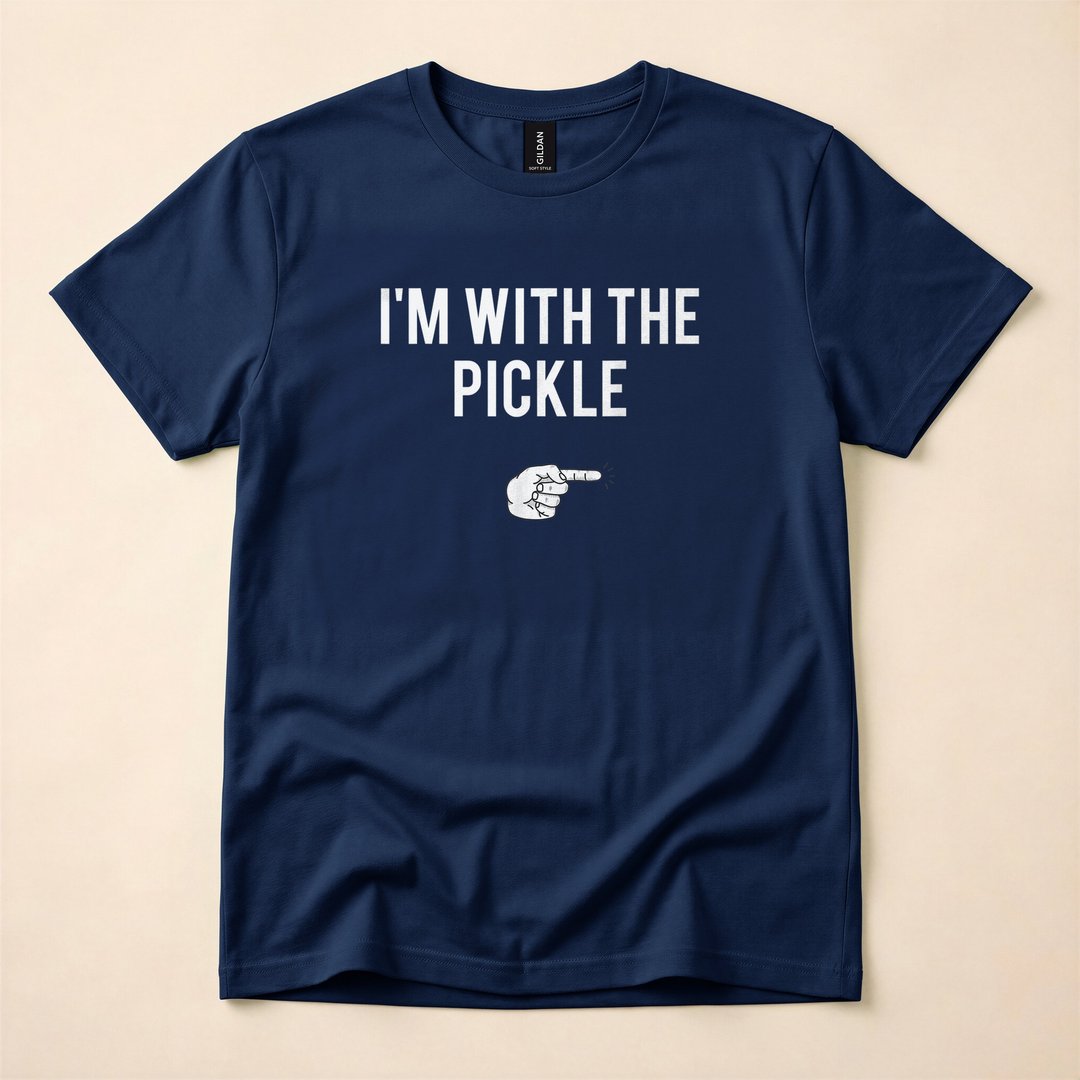 I'm With the Pickle Halloween Costume Party T-Shirt - photo 2