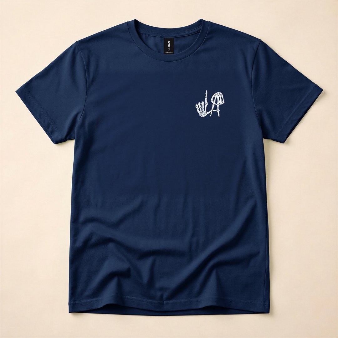 Los Angeles Skeleton LA Sign Graphic T-Shirt - photo 2
