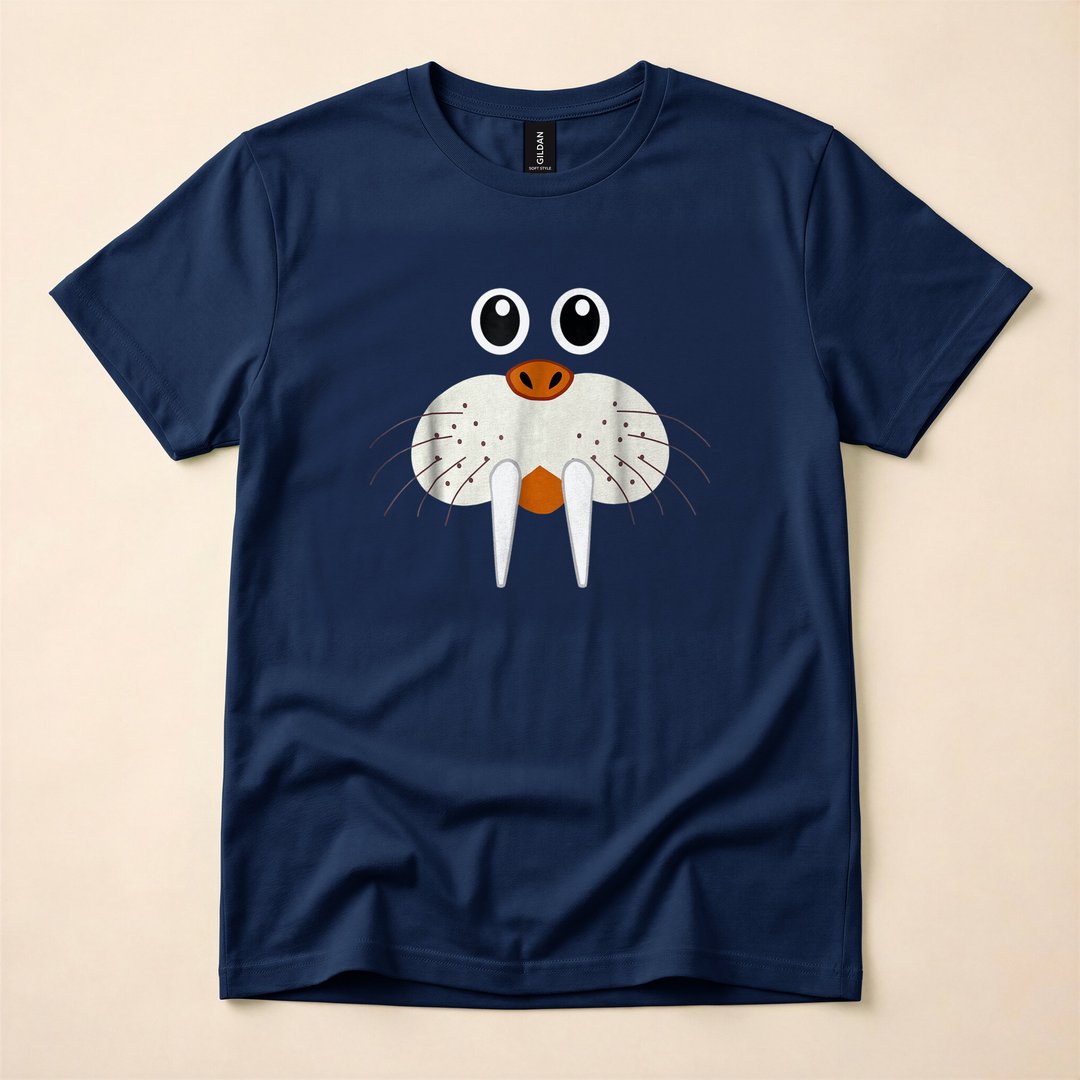 Cute Walrus Animal Funny Halloween Costume T-Shirt - photo 2