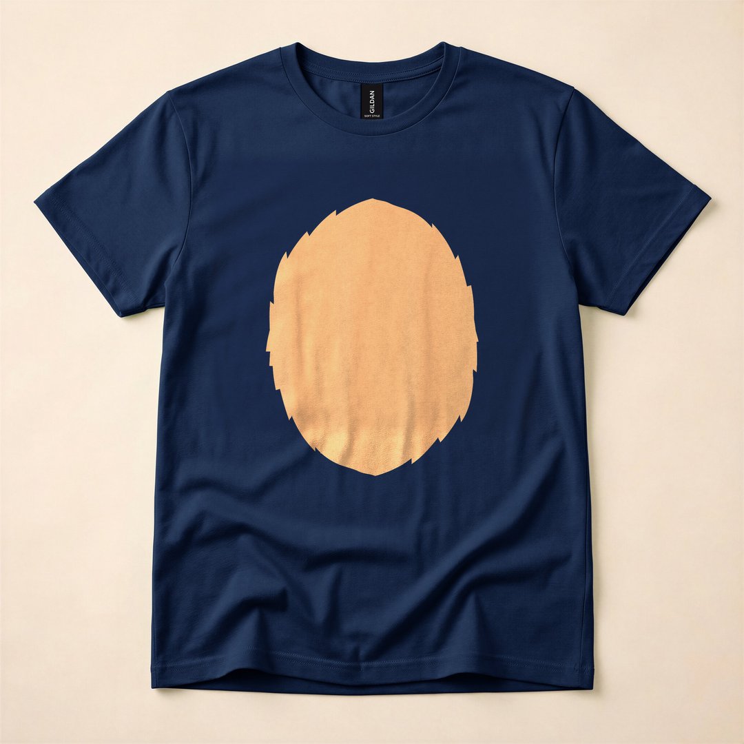 Bear Face Halloween Animal Costume T-Shirt - photo 2