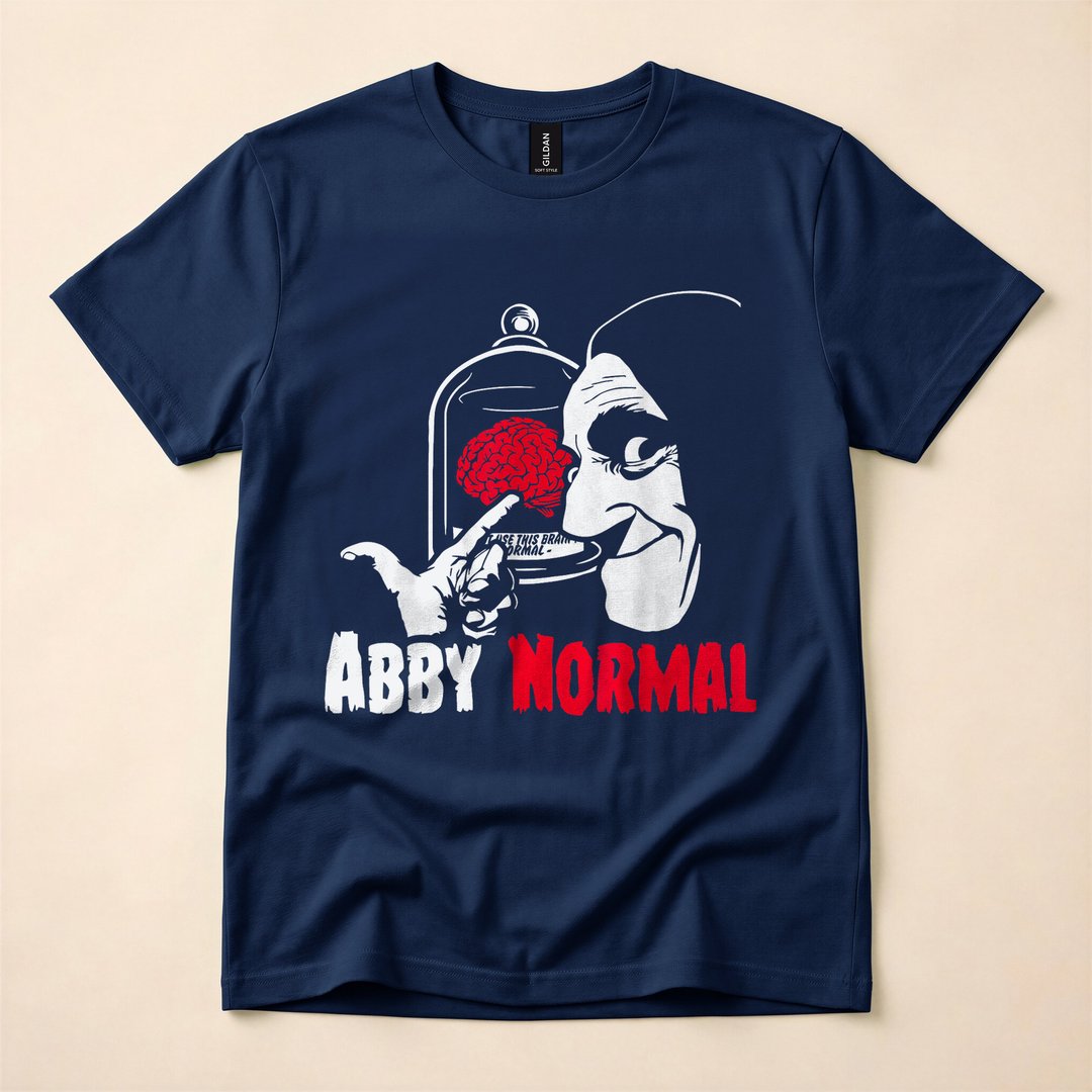 Abby Normal Brain Funny Frankenstein Halloween T-Shirt - photo 2