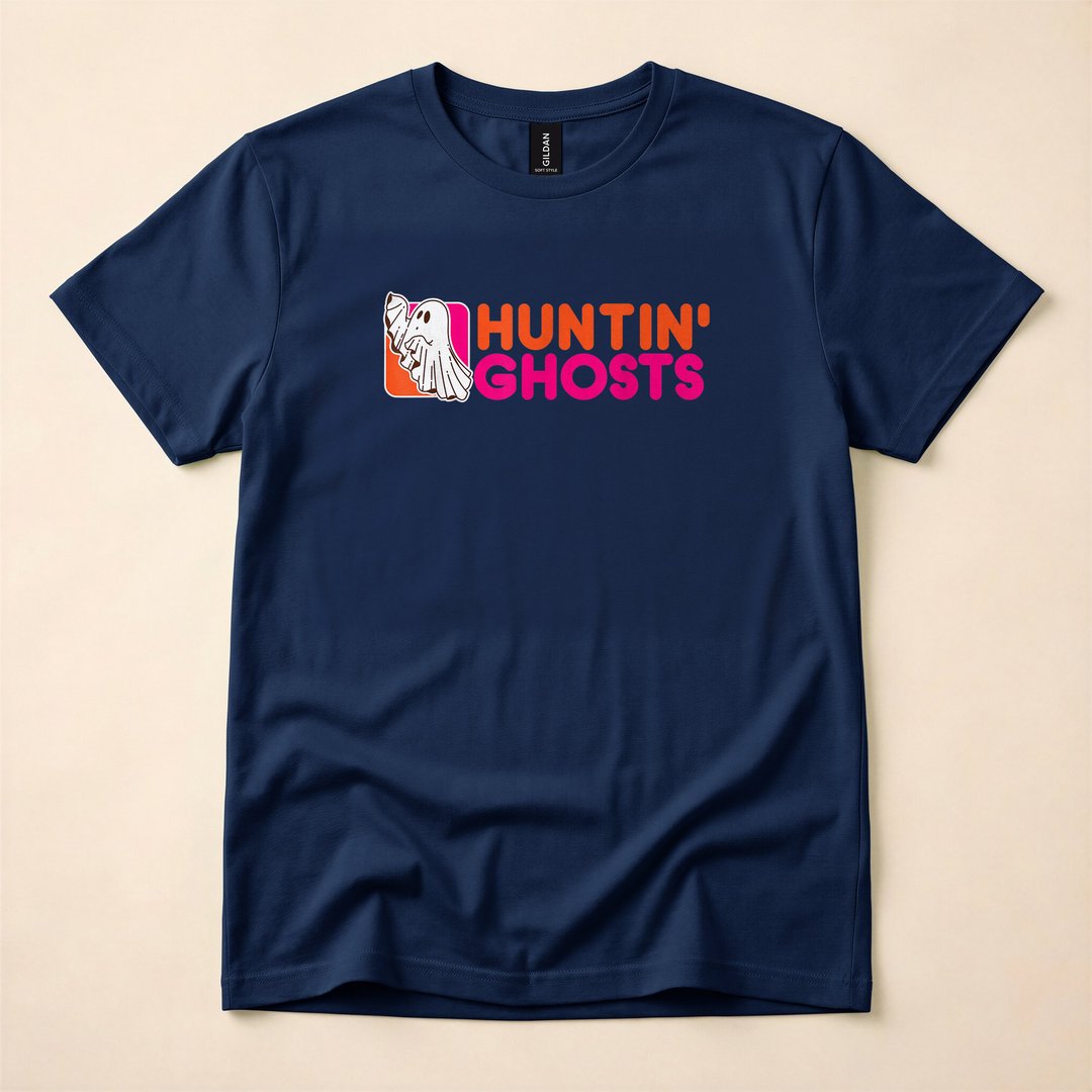 Ghost Hunter Paranormal Activity Halloween T-Shirt, Spooky Season Graphic Tee Gift - photo 2