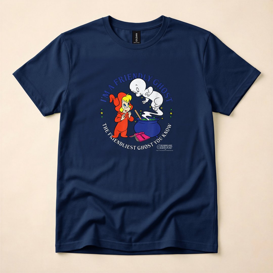Casper the Friendly Ghost Halloween T-Shirt - photo 2