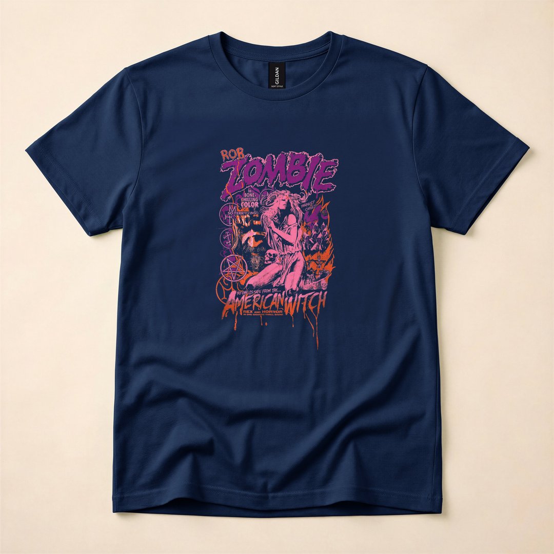 Rob Zombie American Witch Pastel Grunge T-Shirt - photo 2