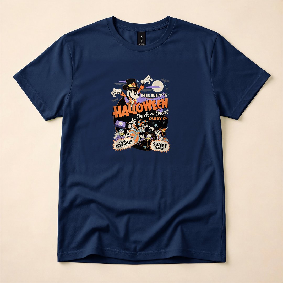 Mickey's Halloween Trick or Treat Candy Co T-Shirt - photo 2