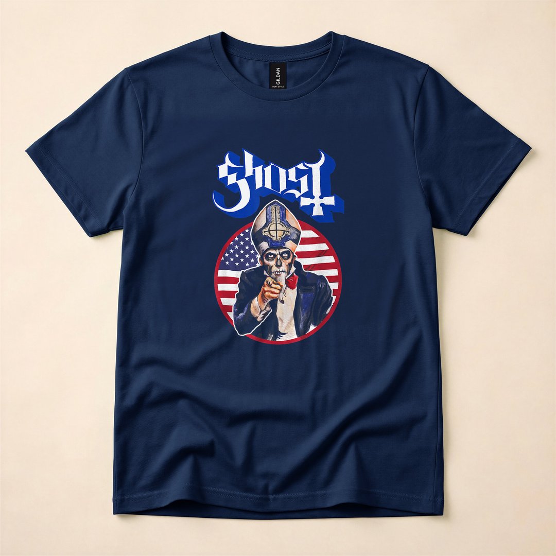 Ghost Band Papa Wants You Occult Horror T-Shirt - photo 2