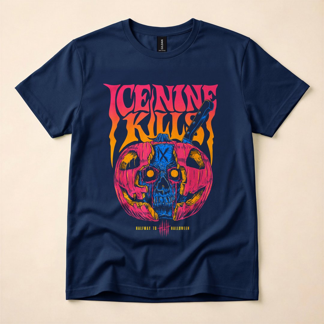 Ice Nine Kills Pumpkin Head Horror T-Shirt - photo 2