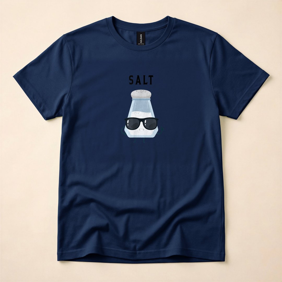 Salt and Pepper Matching Halloween Costume T-Shirt - photo 2