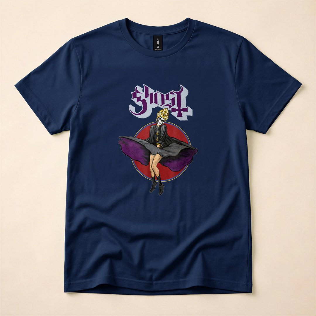 Ghost Band Papa Marilyn Occult Rock T-Shirt - photo 2