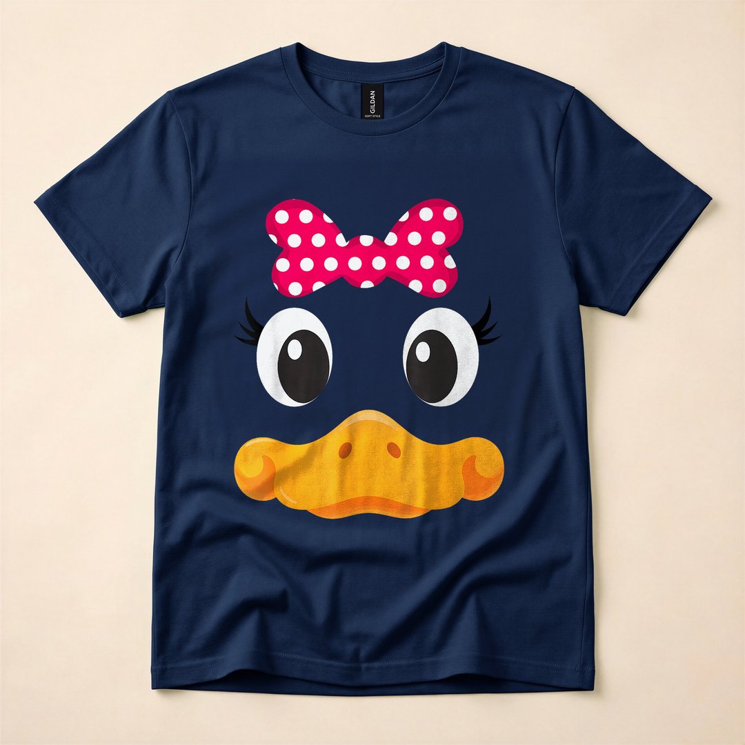 Coquette Duck Face Halloween Animal Costume T-Shirt - photo 2