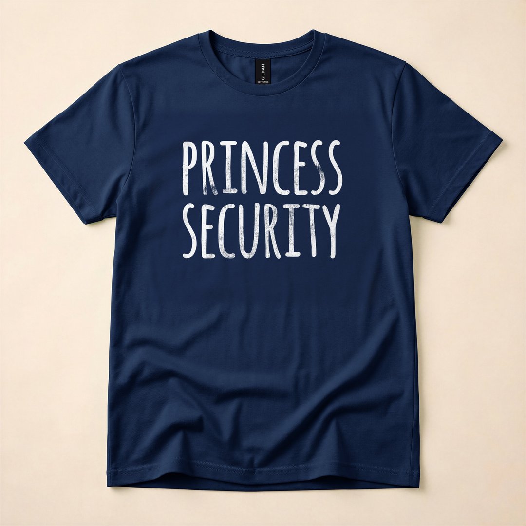 Princess Security Matching Family Halloween Costume T-Shirt - photo 2