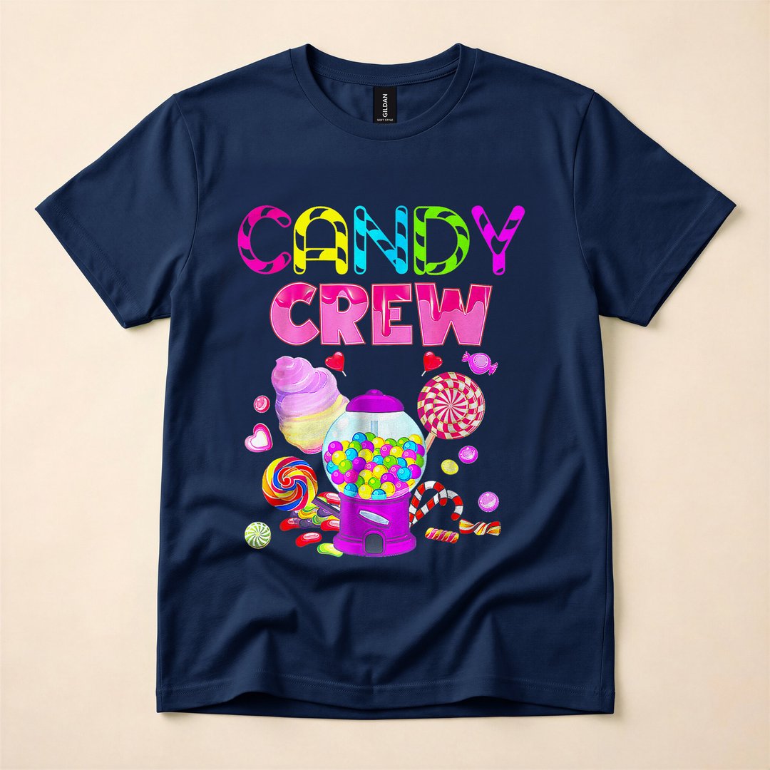 Candy Squad Crew Trick-or-Treat Halloween T-Shirt - photo 2