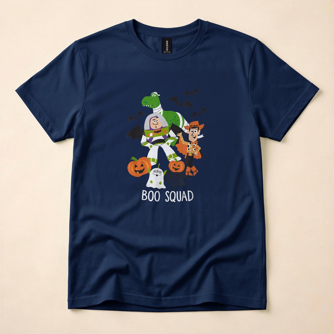 Toy Story Halloween Boo Squad Cartoon T-Shirt - photo 2