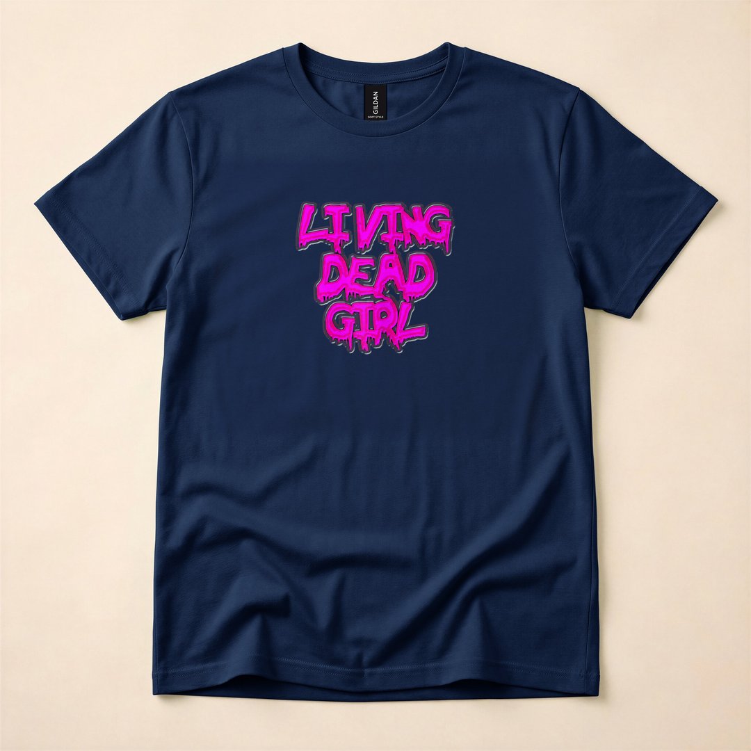 Living Dead Girl Zombie Halloween T-Shirt - photo 2