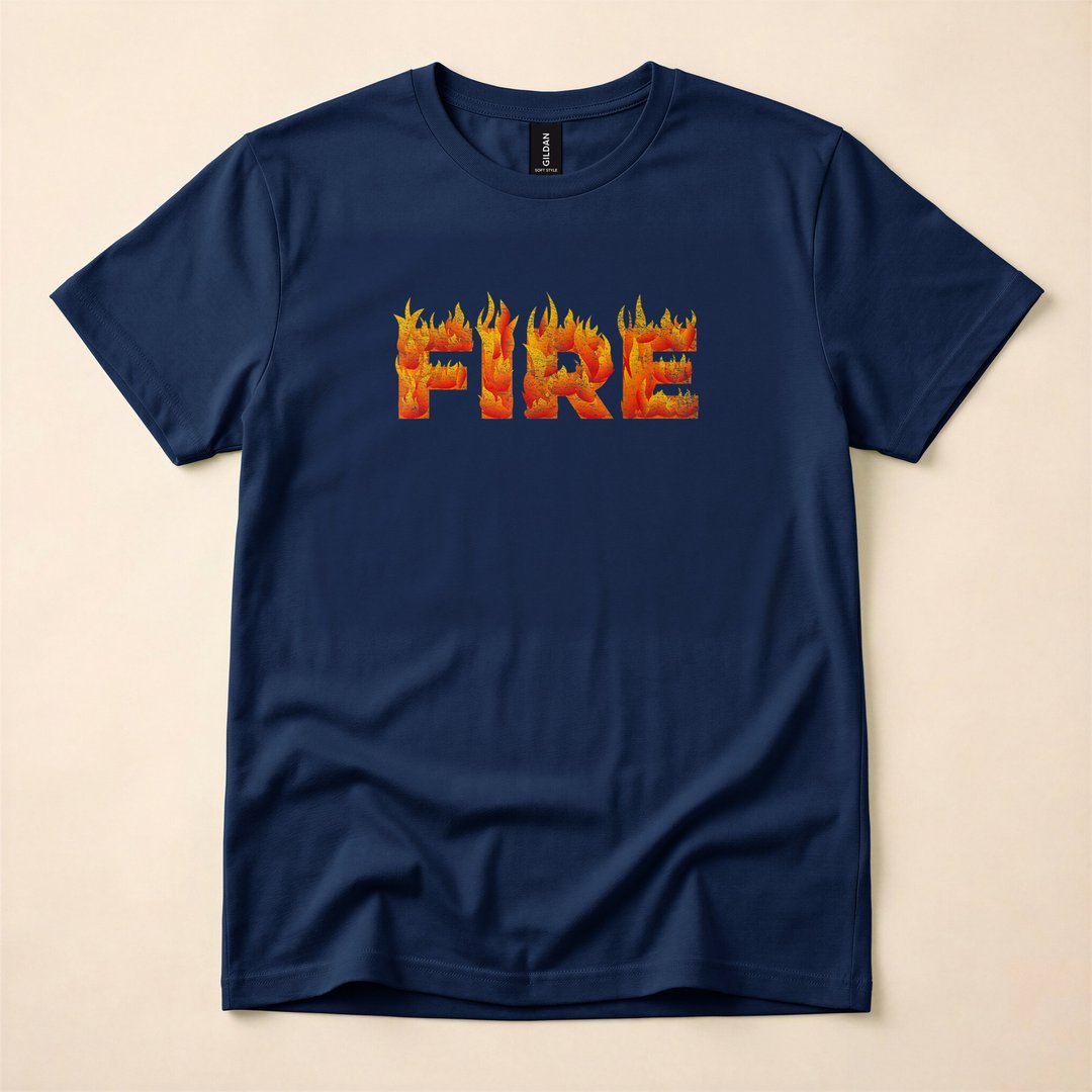 Fire and Ice Matching Couples Halloween Costume T-Shirt - photo 2