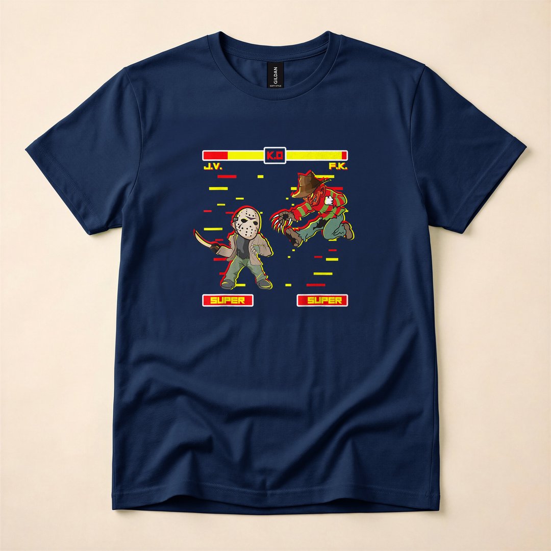 Horror Movie Video Game Lazy Halloween Costume T-Shirt - photo 2
