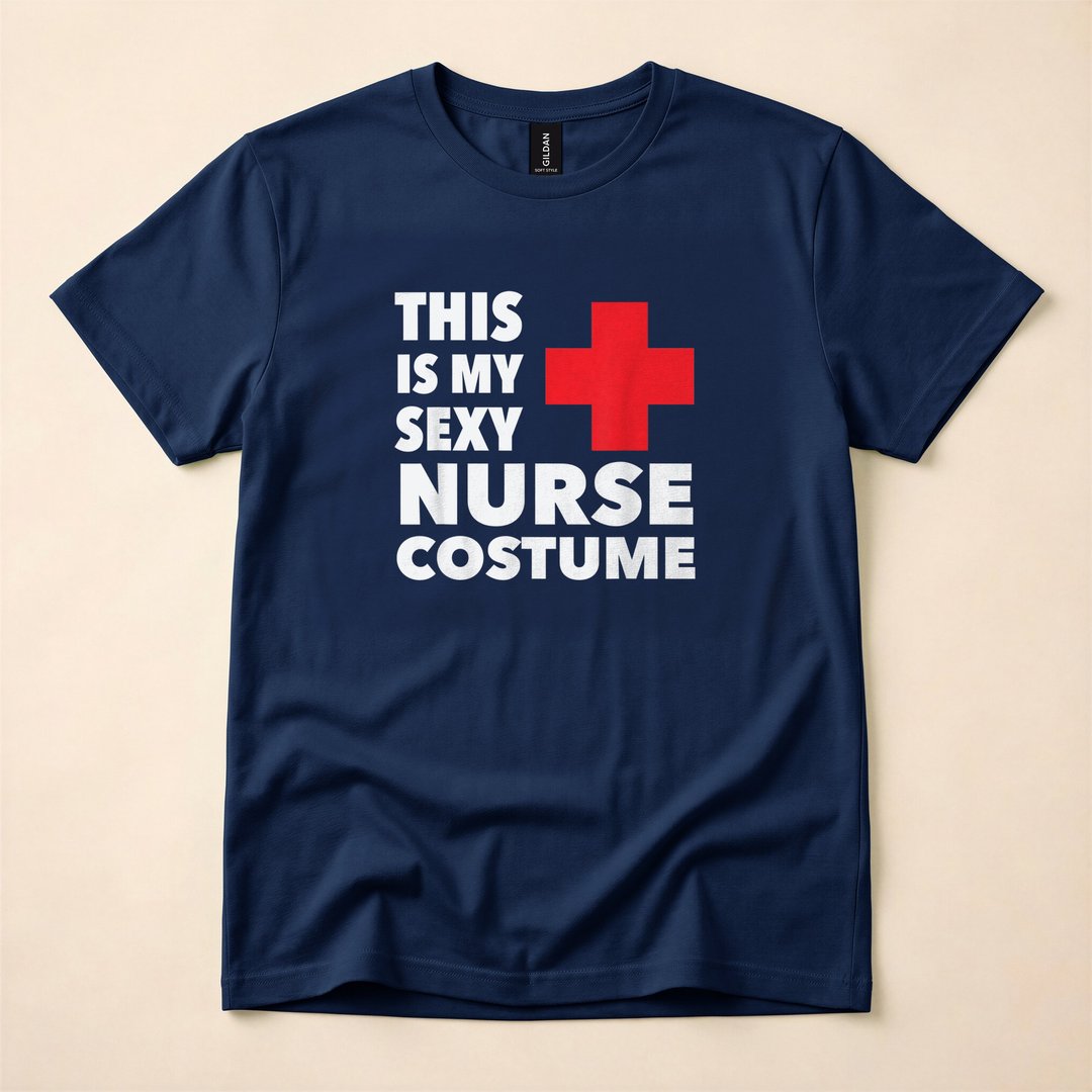 This Is My Sexy Nurse Halloween Costume T-Shirt - photo 2