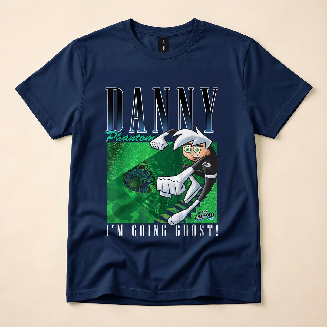 Danny Phantom Going Ghost 90s Cartoon T-Shirt - photo 2
