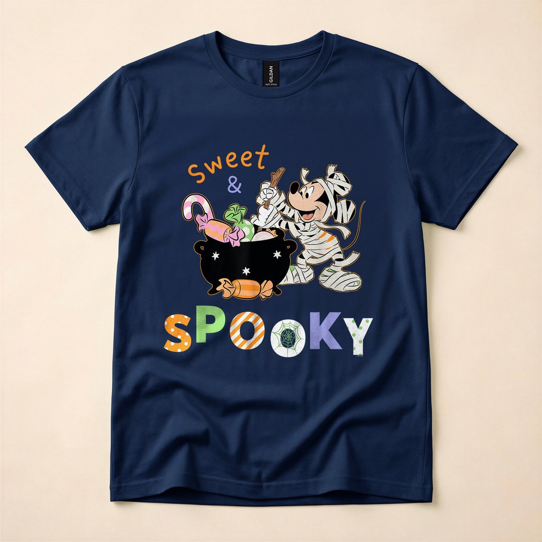 Mickey Mouse Sweet and Spooky Halloween Candy T-Shirt - photo 2
