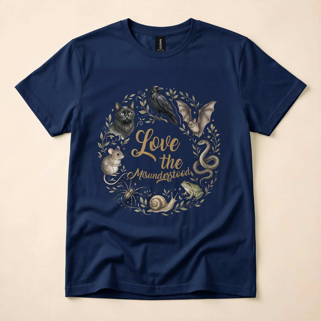 Love the Misunderstood Bats Ravens and Spiders T-Shirt - photo 2