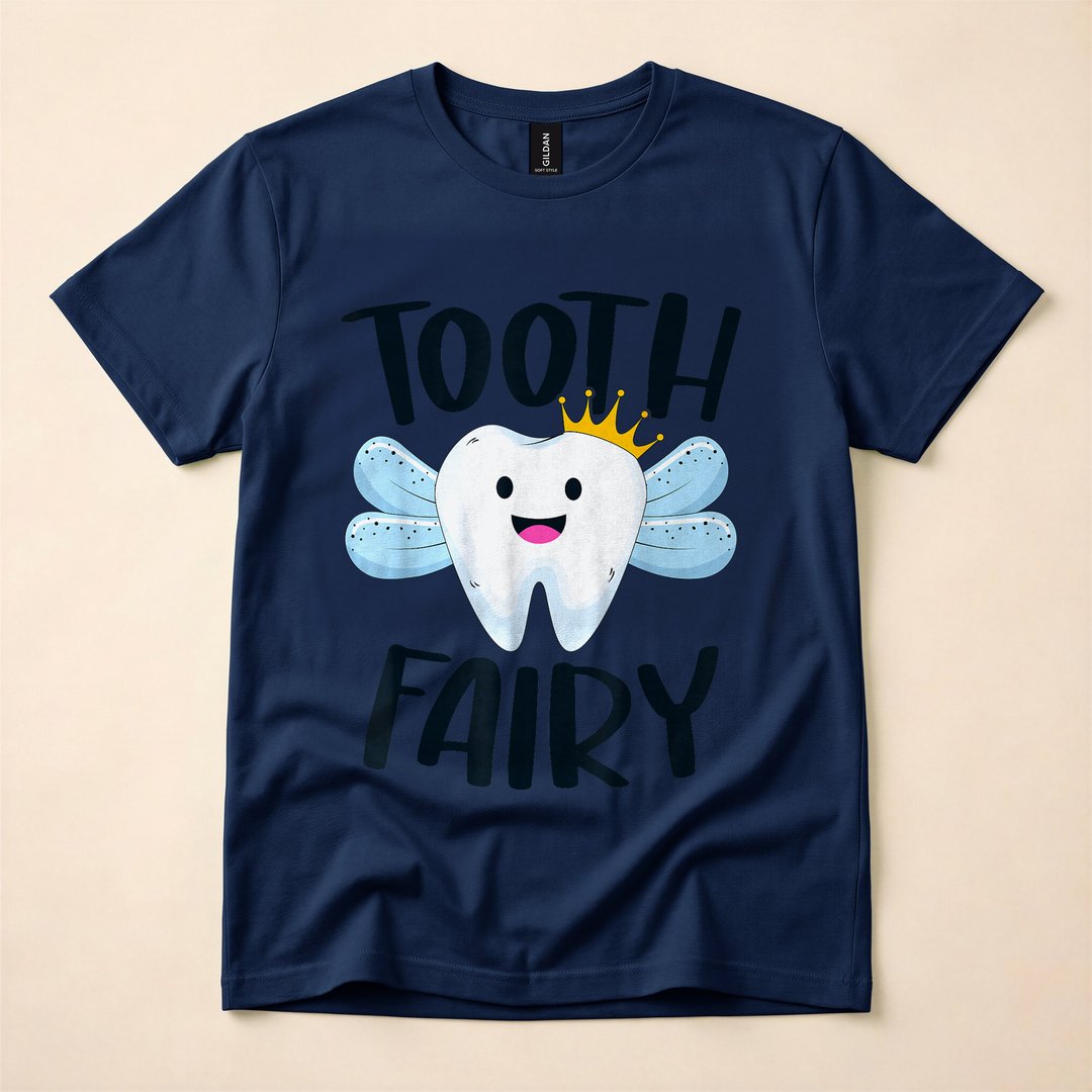 Tooth Fairy Funny Halloween Costume T-Shirt - photo 2