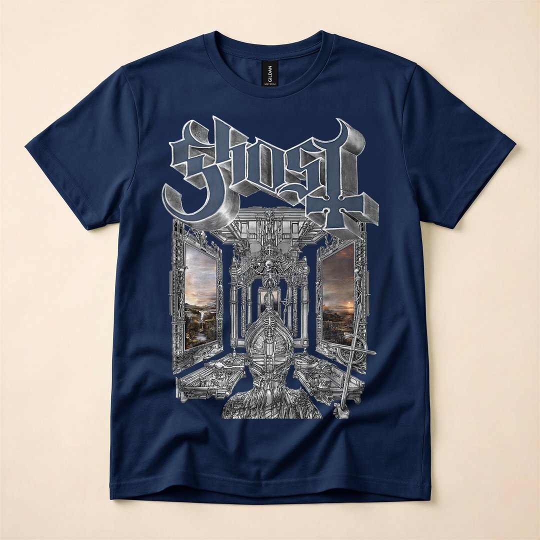 Ghost Band Skeletá Album Cover Occult Tank Top - photo 2