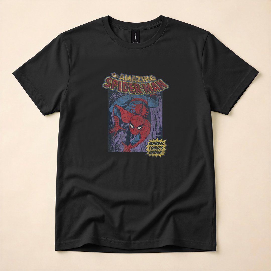 Amazing Spider-Man Classic Comic Book Hero T-Shirt